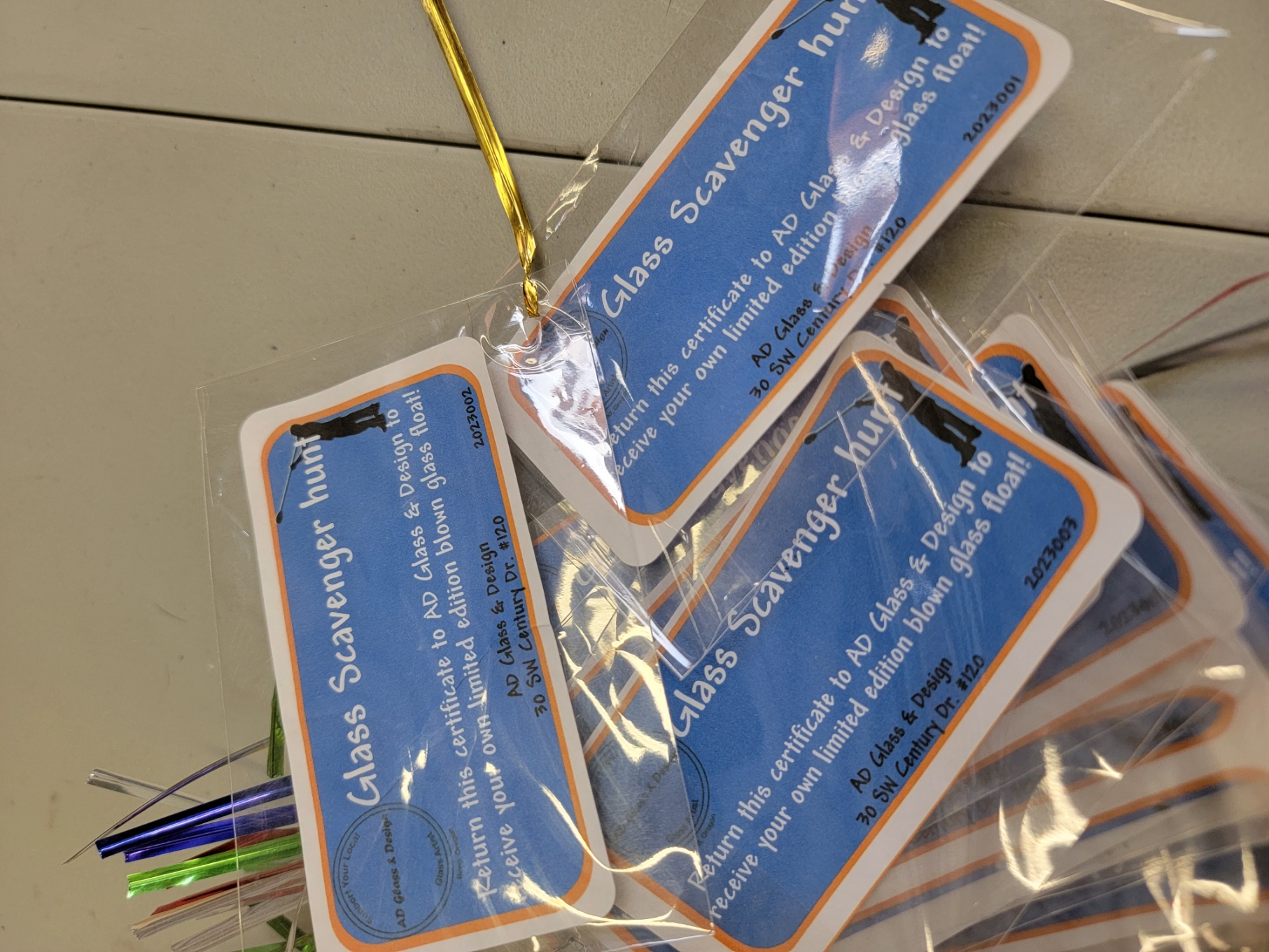 Free Float Tags